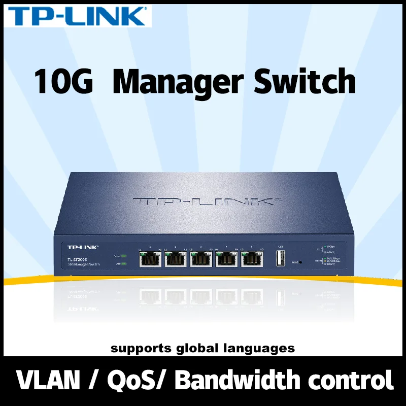 TP-LINK 10-гигабитный коммутатор Ethernet, Сетевой менеджер, 5 портов, 2,5 ГБ интернет, 10000 Мбит/с, порты Rj45, NAS, подключи и работай
TP-LINK 10-гигабитный коммутатор Ethernet, Сетевой менеджер, 5 портов, 2,5 ГБ интернет, 10000 Мбит/с, порты Rj45, NAS, подключи и работай