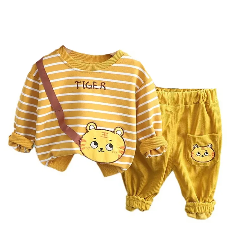 New Spring Autumn Baby Girls Clothes Children Boys Casual Striped T-Shirt Pants 2Pcs/Sets Toddler Costume Infant Kids Sportswear
New Spring Autumn Baby Girls Clothes Children Boys Casual Striped T-Shirt Pants 2Pcs/Sets Toddler Costume Infant Kids Sportswear