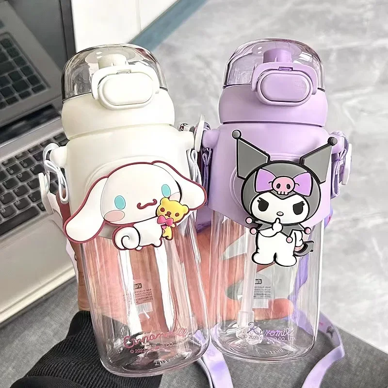 600ML Sanrio Cinnamoroll Plastic Sippy Cup Anime Kuromi Melody Cartoon Kawaii Sports Water Bottle Coffee Kids Water Bottle Gift
600ML Sanrio Cinnamoroll Plastic Sippy Cup Anime Kuromi Melody Cartoon Kawaii Sports Water Bottle Coffee Kids Water Bottle Gift