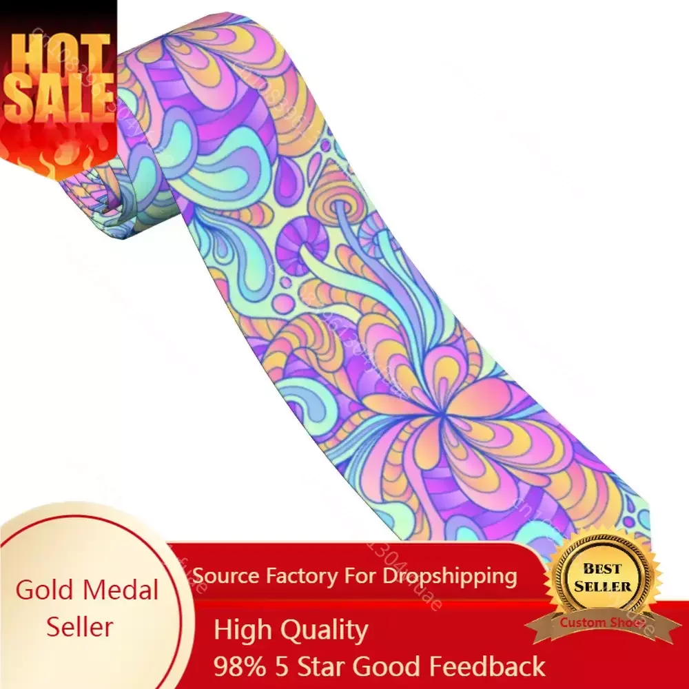 60s Hippie Psychedelic Mushrooms Neckties Men Women Skinny Polyester 8 cm Narrow Neck Ties Shirt Accessories Wedding
60s Hippie Psychedelic Mushrooms Neckties Men Women Skinny Polyester 8 cm Narrow Neck Ties Shirt Accessories Wedding