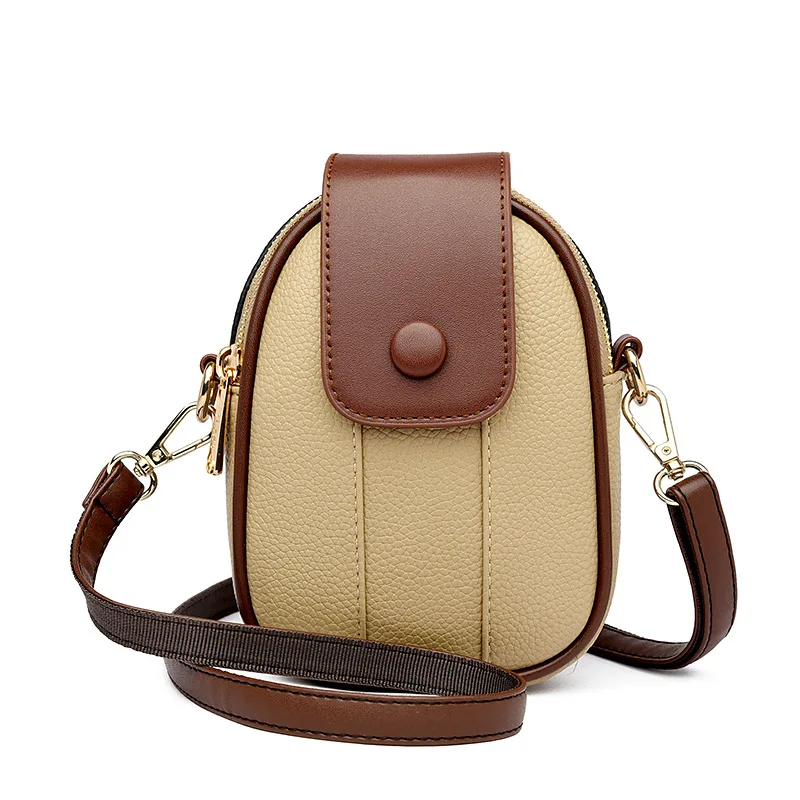 2023 Mini Crossbody Bag Women Fashion Buckle Mobile Phone Bag Simple Makeup Card Bag PU Leather Waterproof Solid Color Bag
2023 Mini Crossbody Bag Women Fashion Buckle Mobile Phone Bag Simple Makeup Card Bag PU Leather Waterproof Solid Color Bag