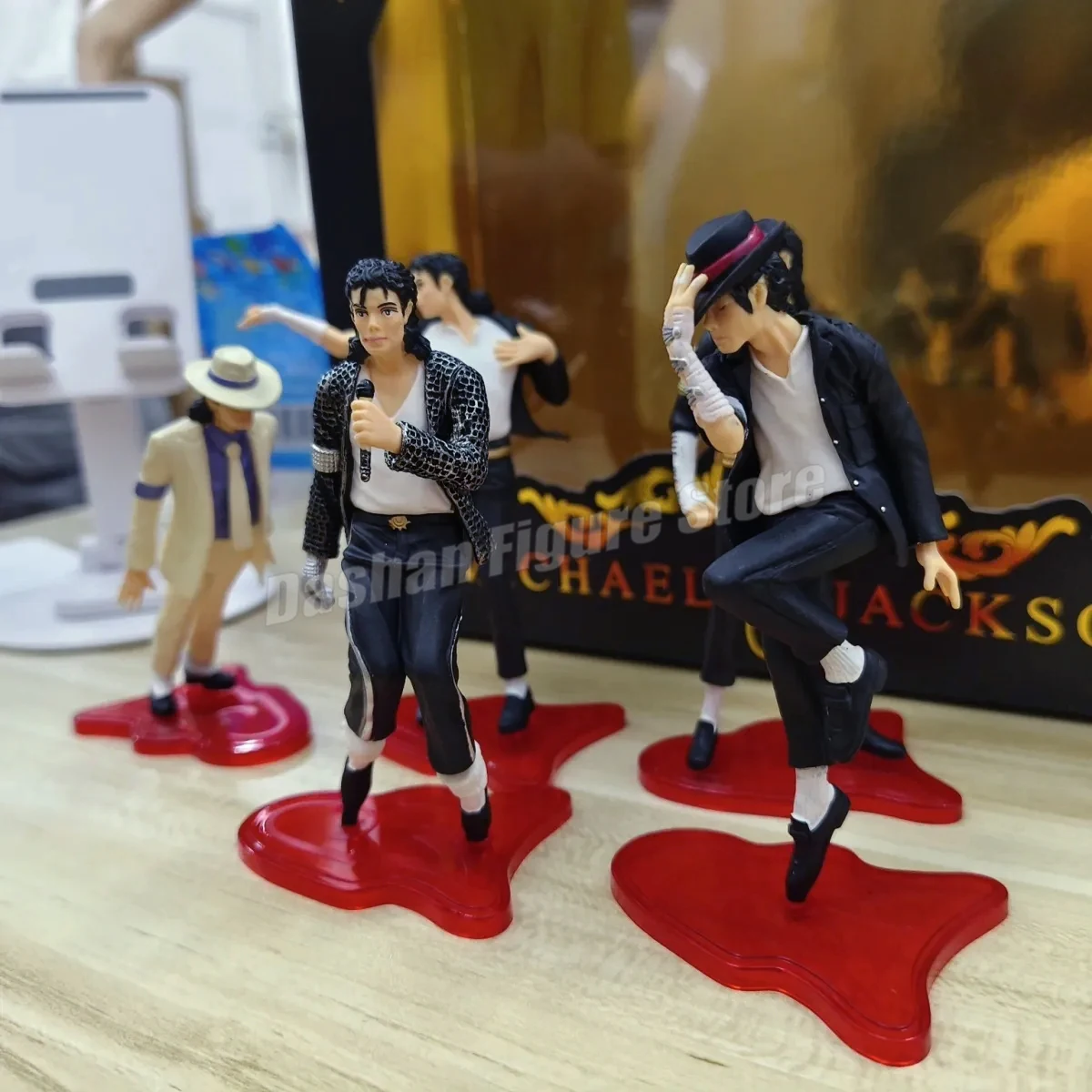5pcs Michael Jackson Action Figure PVC Anti Gravity Forward Tilt Collection Smooth Criminal Limited Edition Jackson Figurine Toy 5pcs Michael Jackson Action Figure PVC Anti Gravity Forward Tilt Collection Smooth Criminal Limited Edition Jackson Figurine Toy