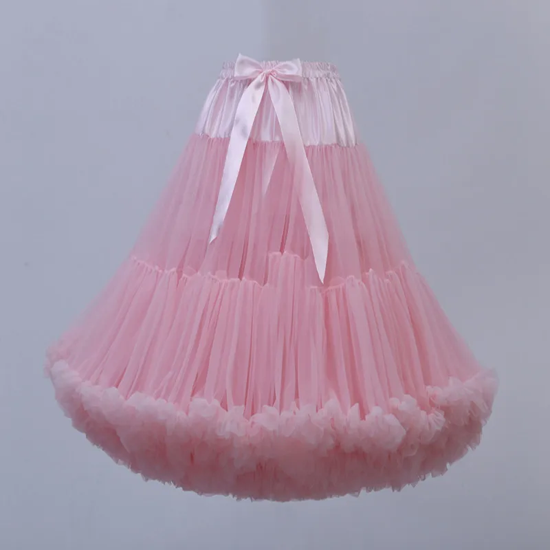 Women 55cm Elastic Waist Solid Color Puffy Tulle Petticoat Rainbow Cloud Short Ballet Dance Lolita Underskirt
Women 55cm Elastic Waist Solid Color Puffy Tulle Petticoat Rainbow Cloud Short Ballet Dance Lolita Underskirt