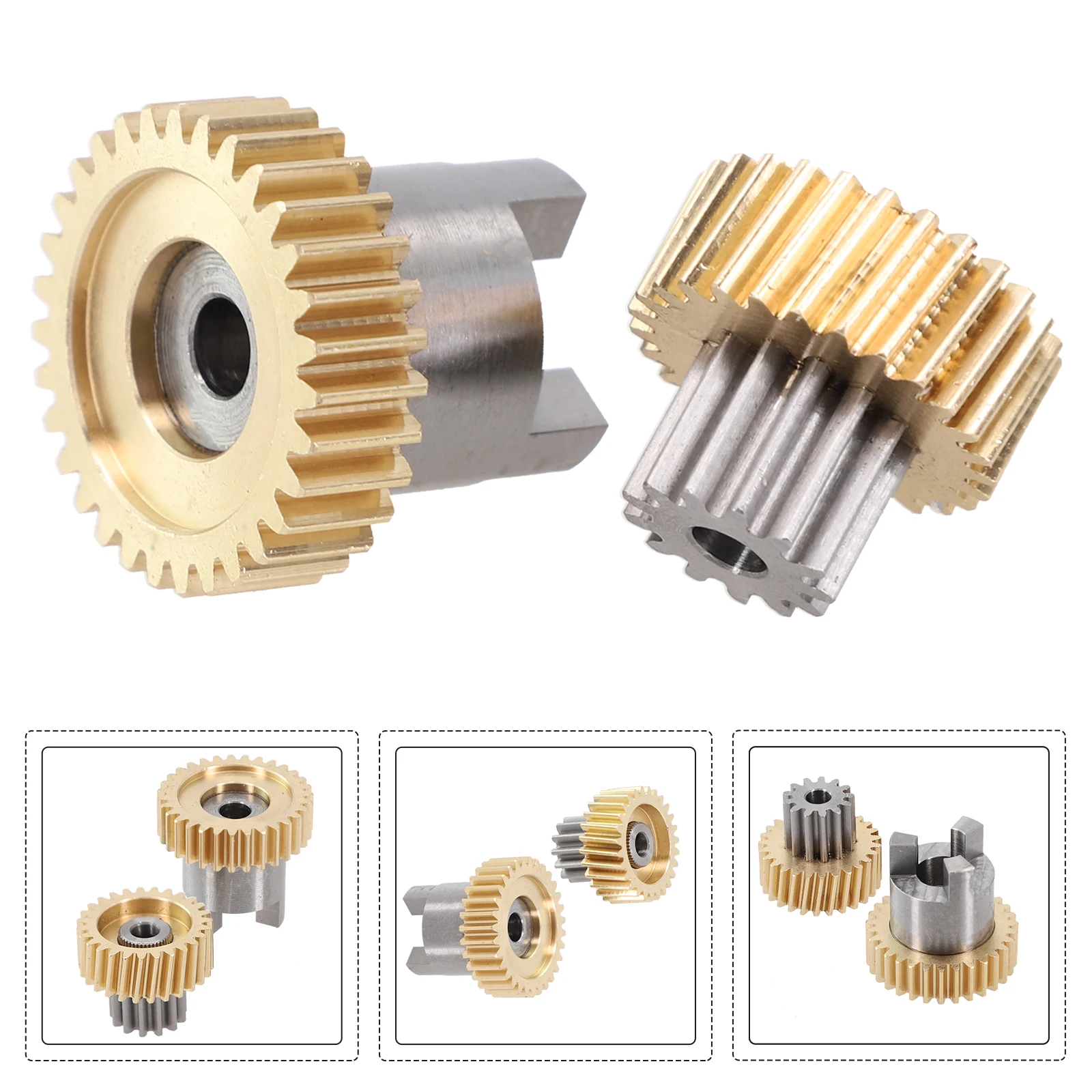Kit Gear Repair 2pcs Car Accessories Curtain Shade Motor Direct Replacement Gold+Silver Metal Practical To Use
Kit Gear Repair 2pcs Car Accessories Curtain Shade Motor Direct Replacement Gold+Silver Metal Practical To Use