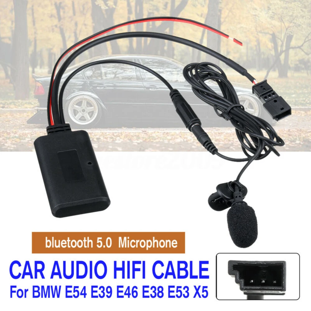1pc Auto Black Audio HIFI Cable Adaptor 150cm Microphone E16751 For BMW E54 E39 E46 E38 E53 JieRi BT 5908 Car Electronics
1pc Auto Black Audio HIFI Cable Adaptor 150cm Microphone E16751 For BMW E54 E39 E46 E38 E53 JieRi BT 5908 Car Electronics