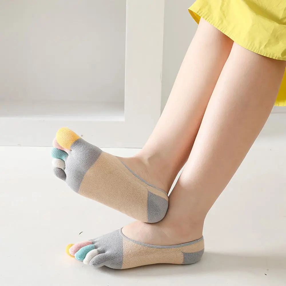 Comfortable Anti-skid Clothing Accessories Cute Girls Soft Cotton Socks Short Socks Five Toe Boat Socks Women Hosiery
Comfortable Anti-skid Clothing Accessories Cute Girls Soft Cotton Socks Short Socks Five Toe Boat Socks Women Hosiery
