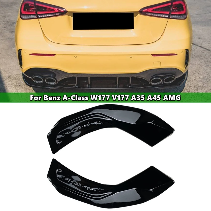 2 Pcs Car Rear bumper Diffuser lip Spoiler For Mercedes-Benz A-Class W177 V177 A35 A45 AMG 2019-2021 Rear Bumper Lower Guard
2 Pcs Car Rear bumper Diffuser lip Spoiler For Mercedes-Benz A-Class W177 V177 A35 A45 AMG 2019-2021 Rear Bumper Lower Guard