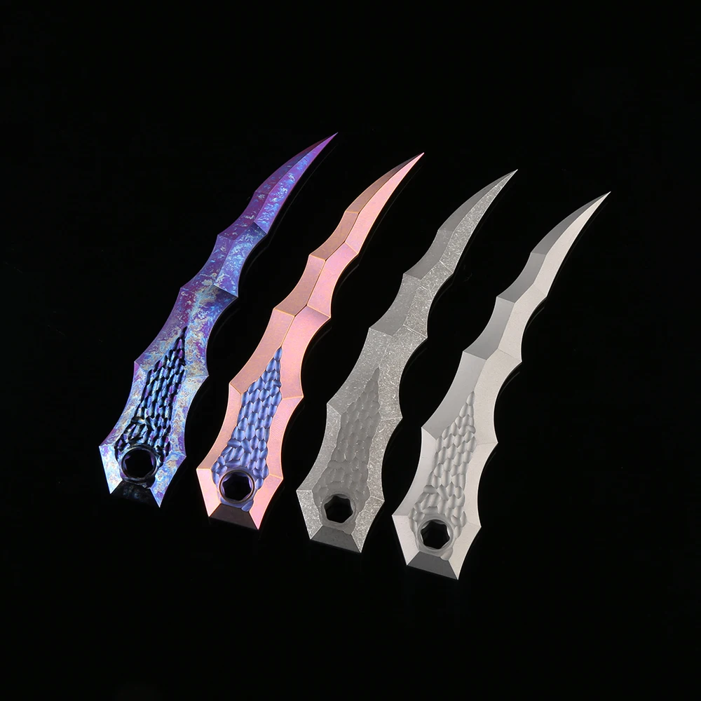 Self-Defense Multifunction Titanium Alloy Crowbar Broken Window Accident Survival Outdoor Travel EDC Tools 
Self-Defense Multifunction Titanium Alloy Crowbar Broken Window Accident Survival Outdoor Travel EDC Tools