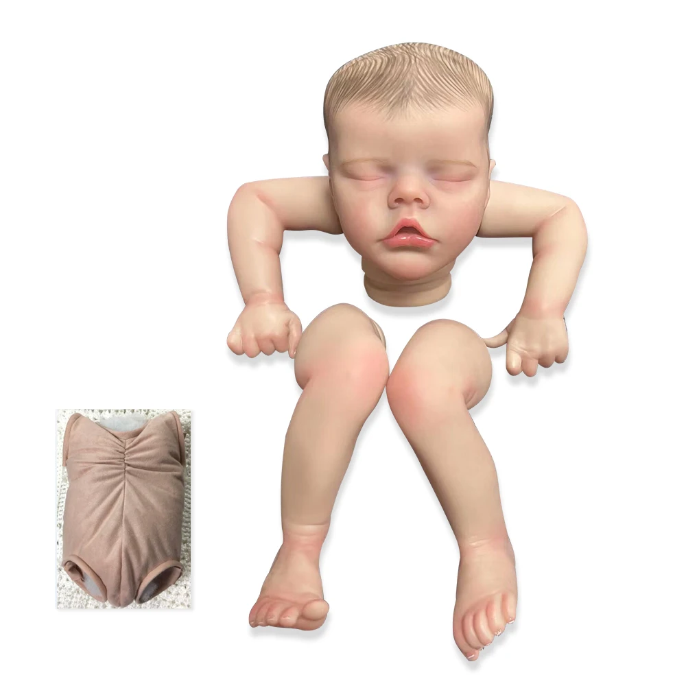 NPK 16inch Finished Reborn Baby Doll Size Already Painted TWINB Lifelike Soft Touch Flexible finished Doll Parts
NPK 16inch Finished Reborn Baby Doll Size Already Painted TWINB Lifelike Soft Touch Flexible finished Doll Parts