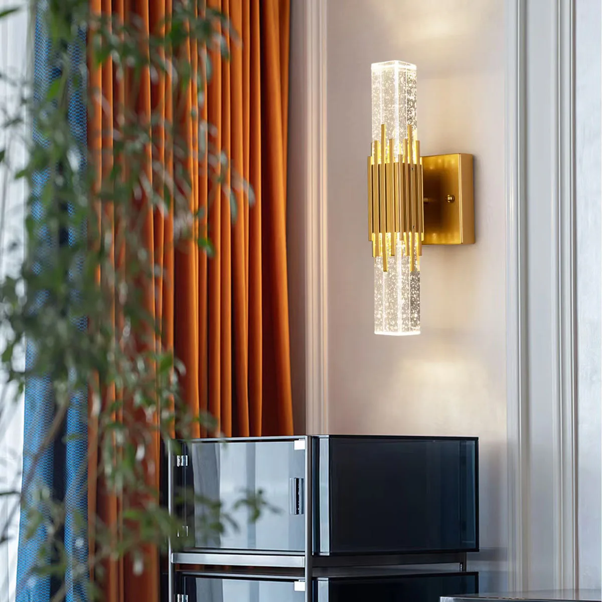 Modern Bubble Crystal+Aluminum Wall Lamps Living Room Bedroom Bathroom LED Wall Sconces Mirror Lamp Indoor Decor Lighting Gold
Modern Bubble Crystal+Aluminum Wall Lamps Living Room Bedroom Bathroom LED Wall Sconces Mirror Lamp Indoor Decor Lighting Gold