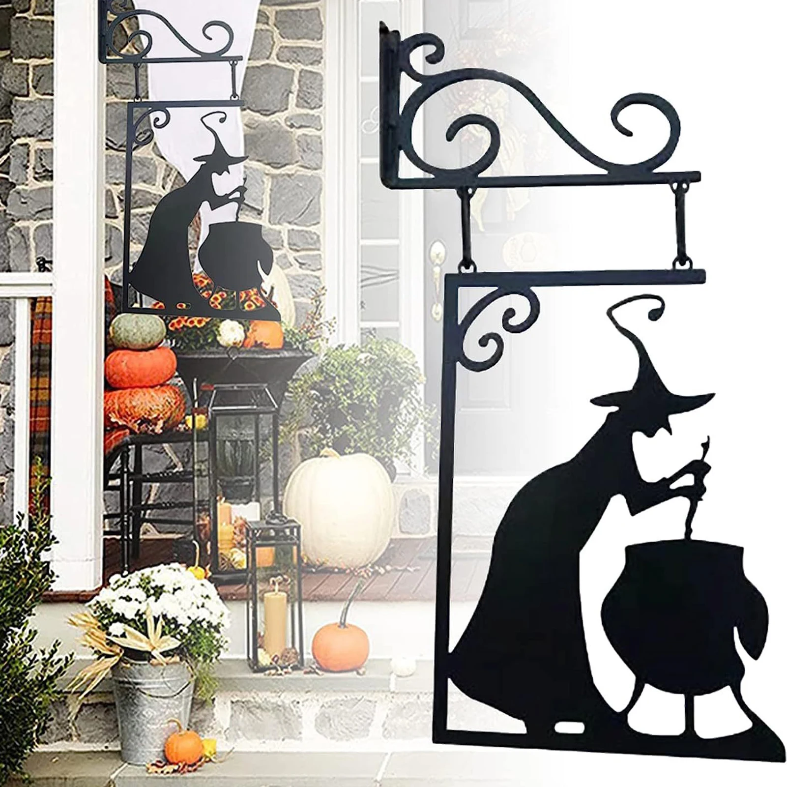 Halloween Unique Witch Silhouette Wall Decorations, Stainless steel Cauldron, Wall Art Home Decor, Halloween Decor
Halloween Unique Witch Silhouette Wall Decorations, Stainless steel Cauldron, Wall Art Home Decor, Halloween Decor