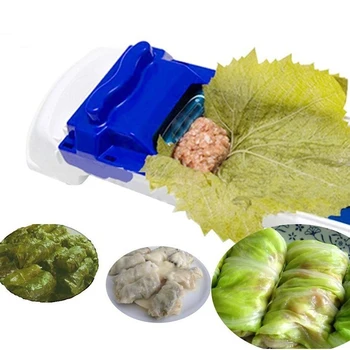 양배추잎 롤링 도구 야채 고기 롤, 박제 포도 Yaprak Sarma Dolmer 롤러 기계, 주방 액세서리, 가정 용품