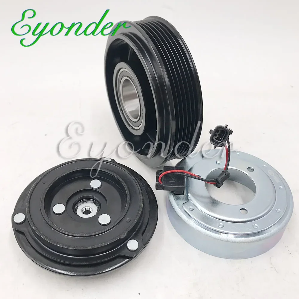 A/C шкив сцепления компрессора переменного тока для Renault Koleos Nissan Rogue 2,5 926002216R 92600JY11A 92600-2216R 92610JM01C 92600JM01B
A/C шкив сцепления компрессора переменного тока для Renault Koleos Nissan Rogue 2,5 926002216R 92600JY11A 92600-2216R 92610JM01C 92600JM01B