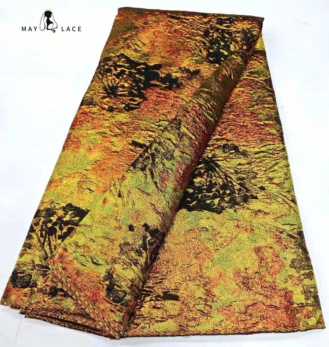 May Lace African Jacqurad Lace Fabric 2024 New Design Nigerian Brocade Lace Fabric For Evening Prom Luxury Women Dresses
May Lace African Jacqurad Lace Fabric 2024 New Design Nigerian Brocade Lace Fabric For Evening Prom Luxury Women Dresses