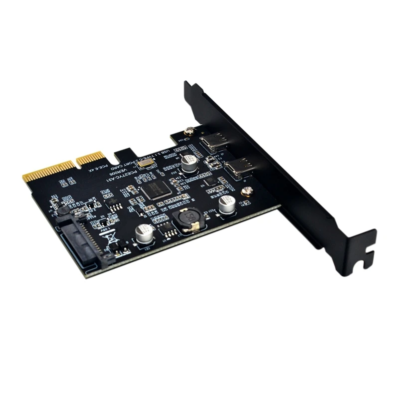 USB3.1 Type-C Dual Buck Expansion Card Dual Type-C Positive And Reverse Plug For Asmedia Asm3142 To10gbps Expansion Card
USB3.1 Type-C Dual Buck Expansion Card Dual Type-C Positive And Reverse Plug For Asmedia Asm3142 To10gbps Expansion Card