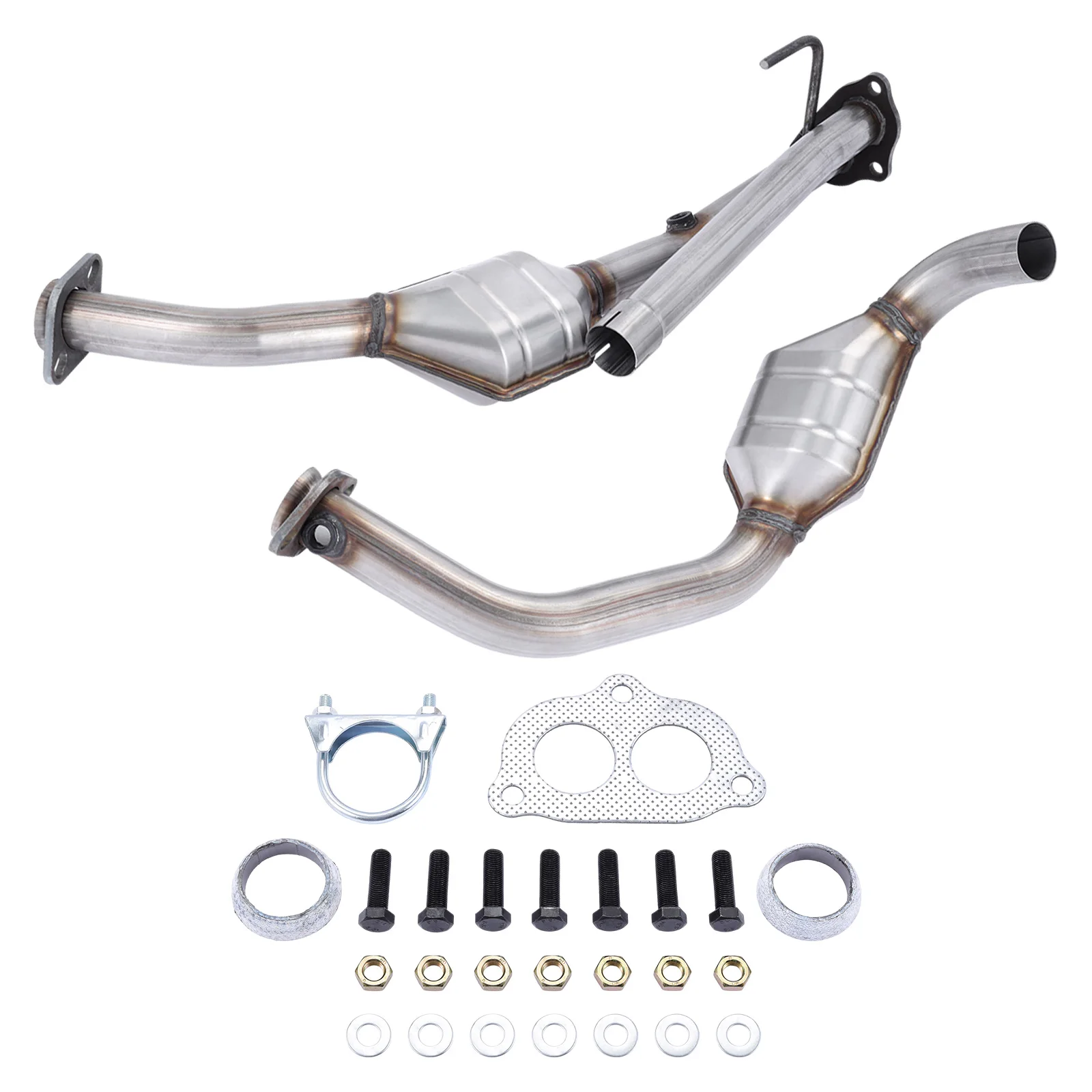 2pcs Catalytic Converter For 2004 2005 2006 Ford Ranger 3.0L Stainless Steel Exhaust Pipe Manifold Car Accessories
2pcs Catalytic Converter For 2004 2005 2006 Ford Ranger 3.0L Stainless Steel Exhaust Pipe Manifold Car Accessories