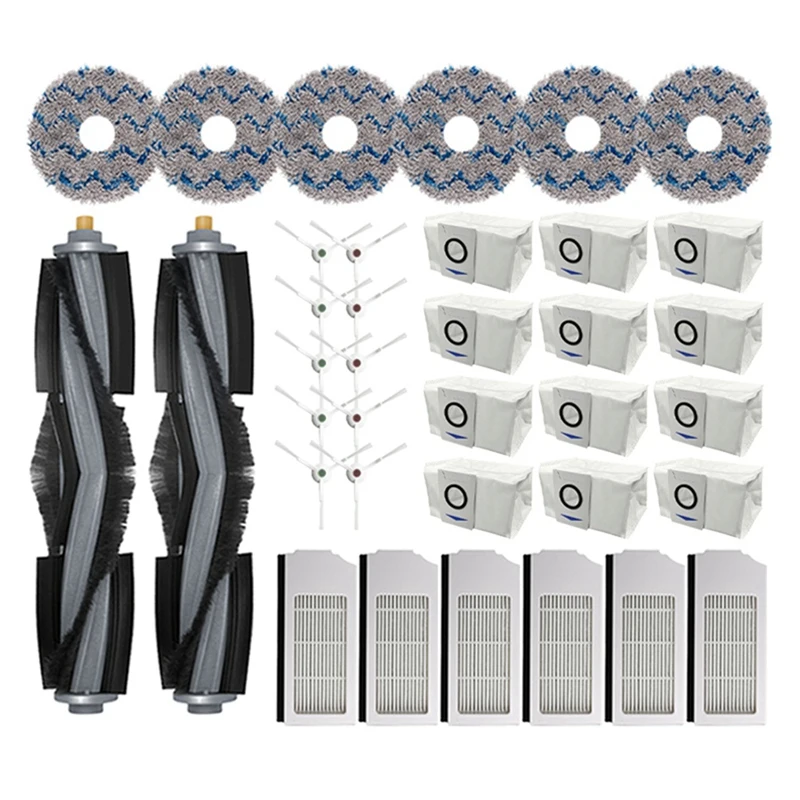 Robot Vacuum Cleaner Parts Dust Bag Hepa Filter Main Side Brush Mop Accessories For Ecovacs Deebot X1 OMNI / T10 OMNI
Robot Vacuum Cleaner Parts Dust Bag Hepa Filter Main Side Brush Mop Accessories For Ecovacs Deebot X1 OMNI / T10 OMNI