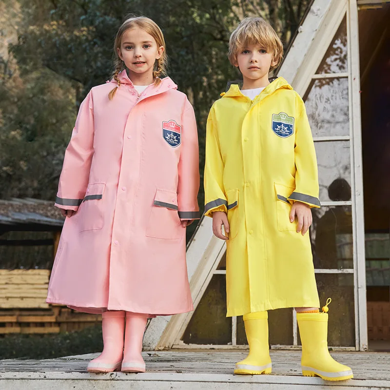 Kids Thickened Rain Coat Outdoor Waterproof Raincoat Children Windproof Poncho Boys Girls Winter Student Rainwear
Kids Thickened Rain Coat Outdoor Waterproof Raincoat Children Windproof Poncho Boys Girls Winter Student Rainwear