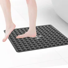 High Quality 54cm Large Square Non-slip Shower Mat Home Bathroom PVC Drain Holes Suction Cups Floor Massage Foot Pad 
High Quality 54cm Large Square Non-slip Shower Mat Home Bathroom PVC Drain Holes Suction Cups Floor Massage Foot Pad