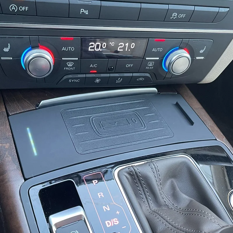 Wireless charger fast charging plate for A6 C7 RS6 A7 2012 2018 phone holder charge tuning car accessories
Wireless charger fast charging plate for A6 C7 RS6 A7 2012 2018 phone holder charge tuning car accessories