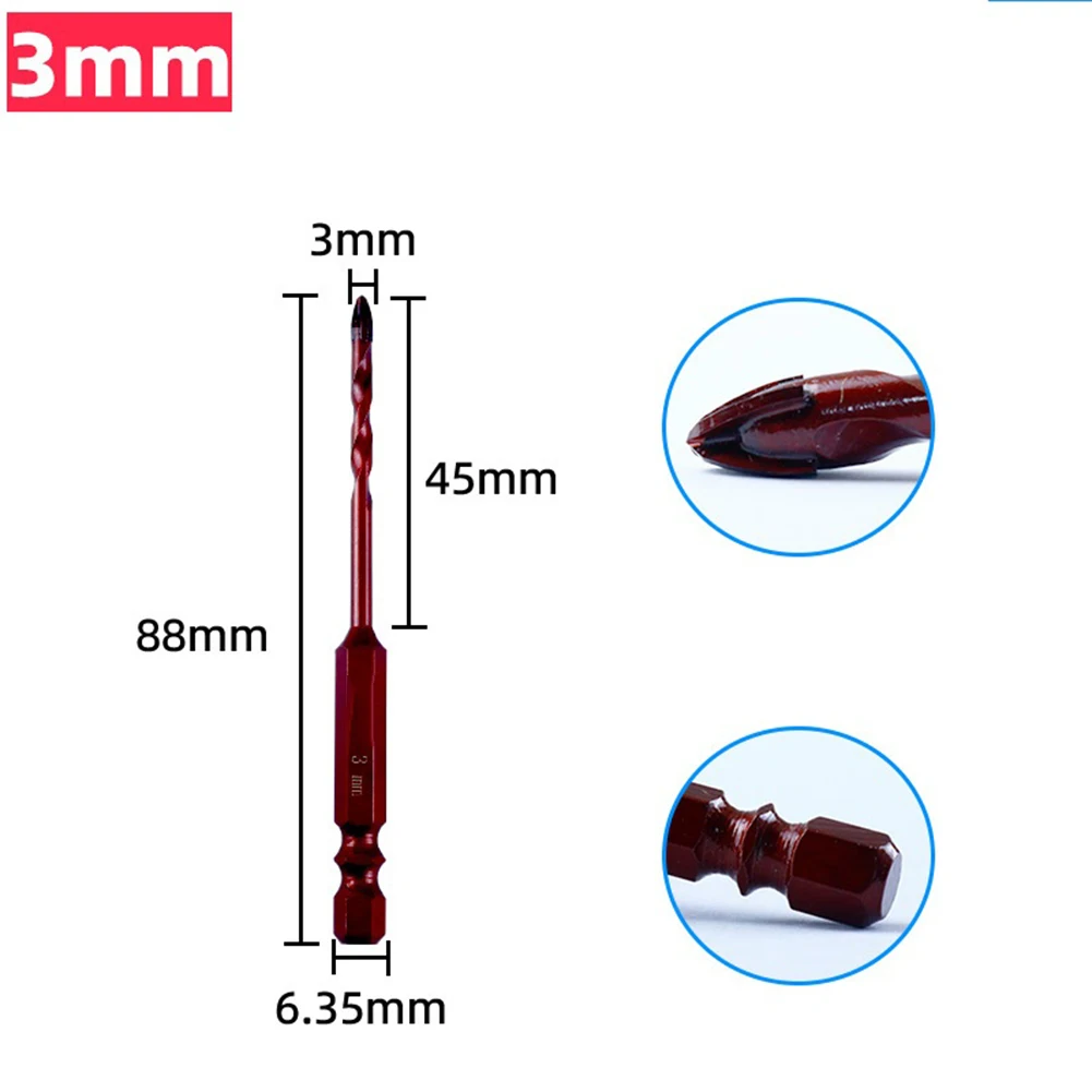 Plastic Concrete Tile Drill Bits Triangle Bit A Variety Of S Brick Four Edge Hex Four Edge Hex Made Of Tungsten
Plastic Concrete Tile Drill Bits Triangle Bit A Variety Of S Brick Four Edge Hex Four Edge Hex Made Of Tungsten