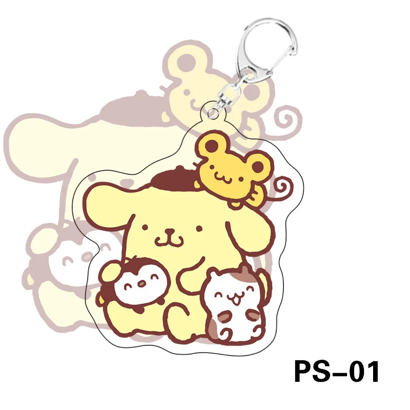 Sanrio Pom Pom Purin Transparent PVC Pendant Key Chain Costume Accessories Birthday Gift
Sanrio Pom Pom Purin Transparent PVC Pendant Key Chain Costume Accessories Birthday Gift