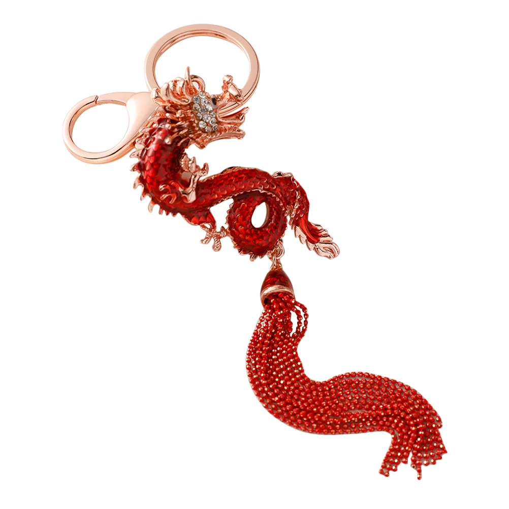 Zodiac Dragon Keychain Hanging Year Fob Pendant Decorative Rhinestones Spring Festival Car
Zodiac Dragon Keychain Hanging Year Fob Pendant Decorative Rhinestones Spring Festival Car