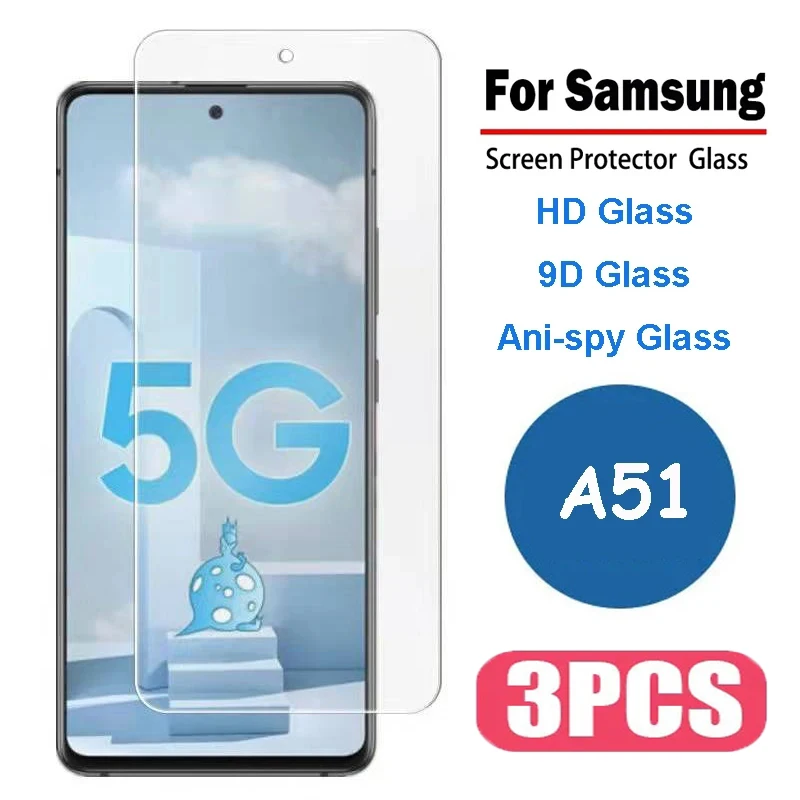 3PCS Tempered Glass For Samsung Galaxy A51 Screen Protectors For A51 Tempered Glass Films
3PCS Tempered Glass For Samsung Galaxy A51 Screen Protectors For A51 Tempered Glass Films