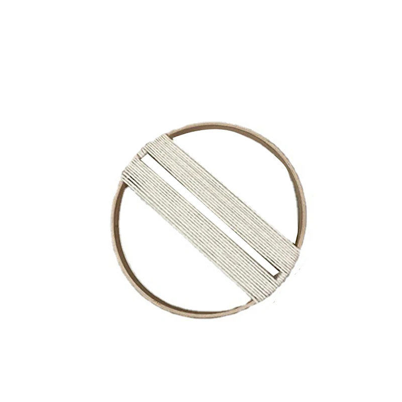 Bamboo Circle Macrame Tapestry - Boho Round Wall Art 13 Scd3dfeb5464f4fae8f96c14b47a98e90U