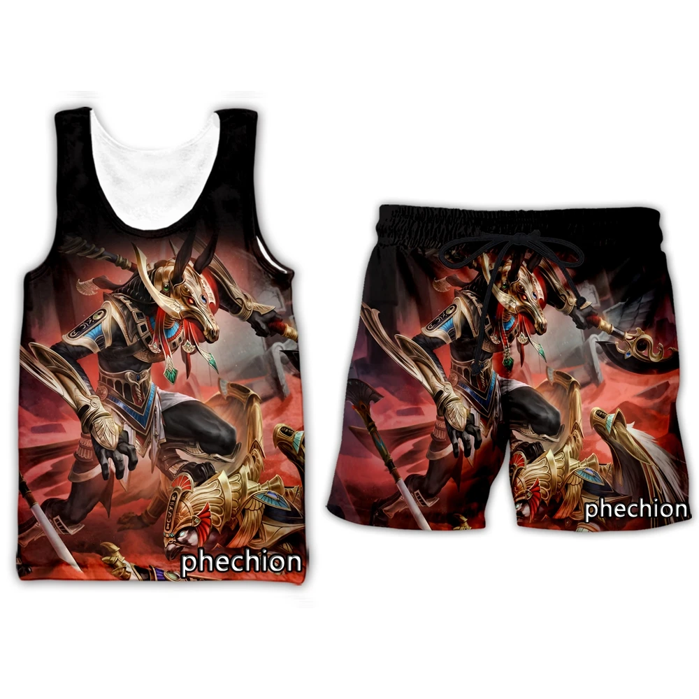 phechion New Men/Women Egyptian Anubis 3D Printed Clothing Summer Fashion Streetwear Vest Men Loose Sporting Shorts T10
phechion New Men/Women Egyptian Anubis 3D Printed Clothing Summer Fashion Streetwear Vest Men Loose Sporting Shorts T10
