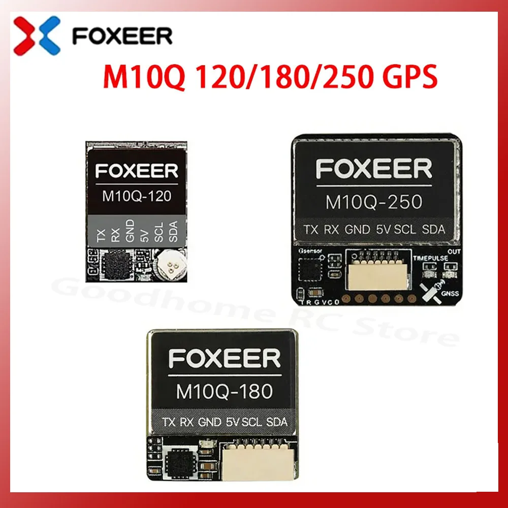 FOXEER M10Q-250′ M10Q-180′ M10Q-120 m10 dual protocol gps module built-in qmc5883 compass ceramic antenna for fpv long range
FOXEER M10Q-250′ M10Q-180′ M10Q-120 m10 dual protocol gps module built-in qmc5883 compass ceramic antenna for fpv long range