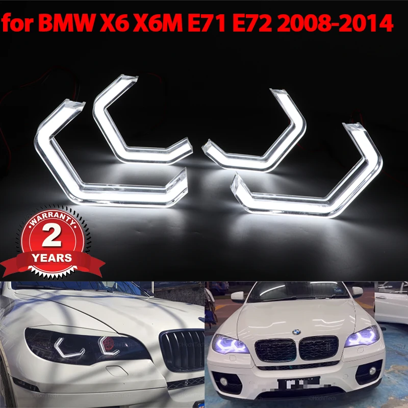 for BMW X6 X 6 M X6M E71 E72 2008-2014 Car Accessories Concept M4 Iconic Style LED Angel Eyes halo rings
for BMW X6 X 6 M X6M E71 E72 2008-2014 Car Accessories Concept M4 Iconic Style LED Angel Eyes halo rings