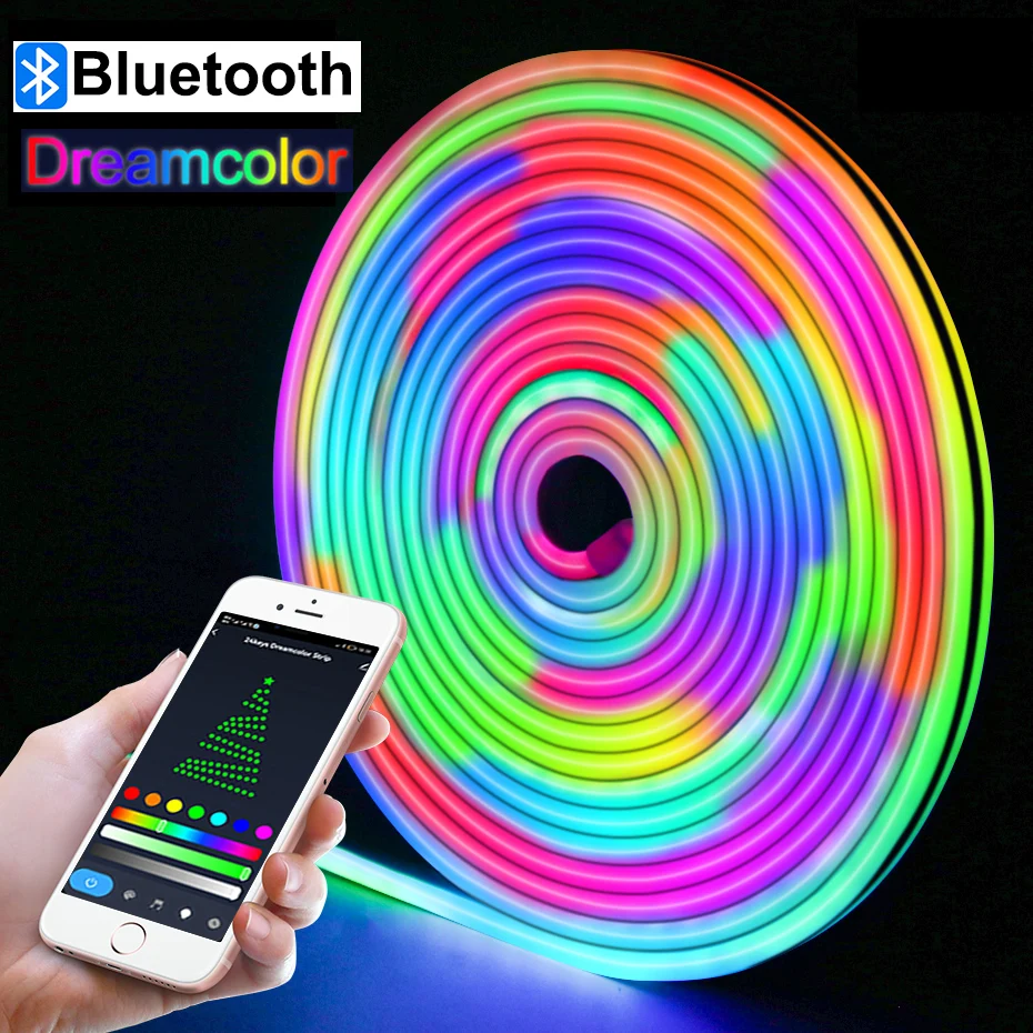 Интеллектуальные 12V RGBIC Led Неоновые полосы 5M 8M 10M Водонепроницаемые сновидения Преследование RGB Led ленты Музыкальные синхронные палочки Праздничные украшения
Интеллектуальные 12V RGBIC Led Неоновые полосы 5M 8M 10M Водонепроницаемые сновидения Преследование RGB Led ленты Музыкальные синхронные палочки Праздничные украшения