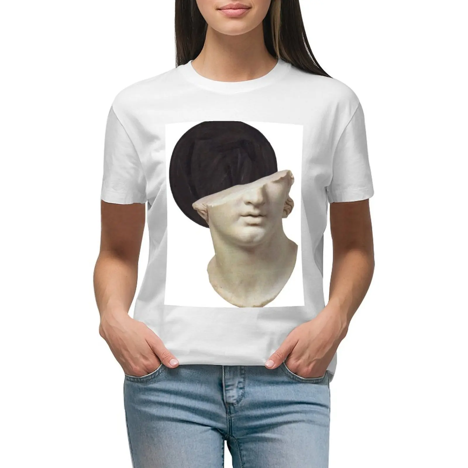 Geometric Greeks - see no evil T-shirt cute tops Aesthetic clothing t shirts for Womens
Geometric Greeks - see no evil T-shirt cute tops Aesthetic clothing t shirts for Womens