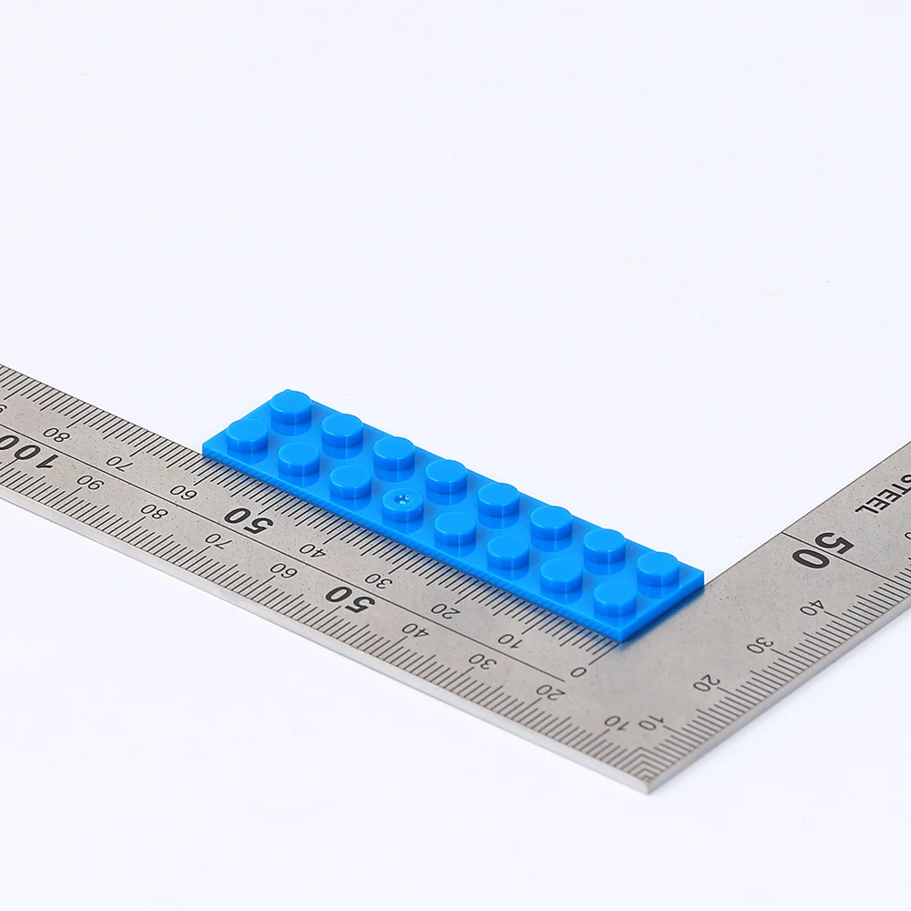 5/10/20pcs Colourful Plate 2*8 DIY Building Block Compatible With 3034 Toy For Children Montessori Educational Creative Gift