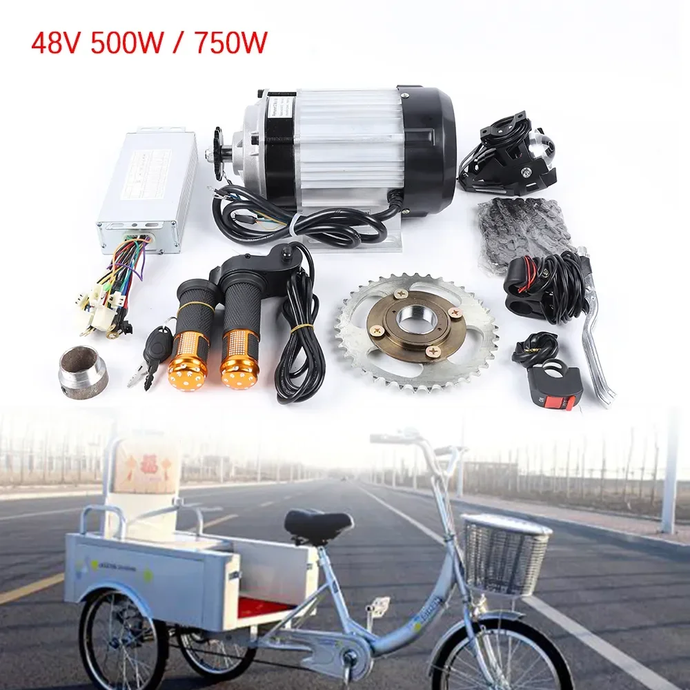 Electric Tricycle Bike Handlebar Brushless Gear Motor Kit 3-Wheeled Electric Brushless Motor 48V 750W
Electric Tricycle Bike Handlebar Brushless Gear Motor Kit 3-Wheeled Electric Brushless Motor 48V 750W