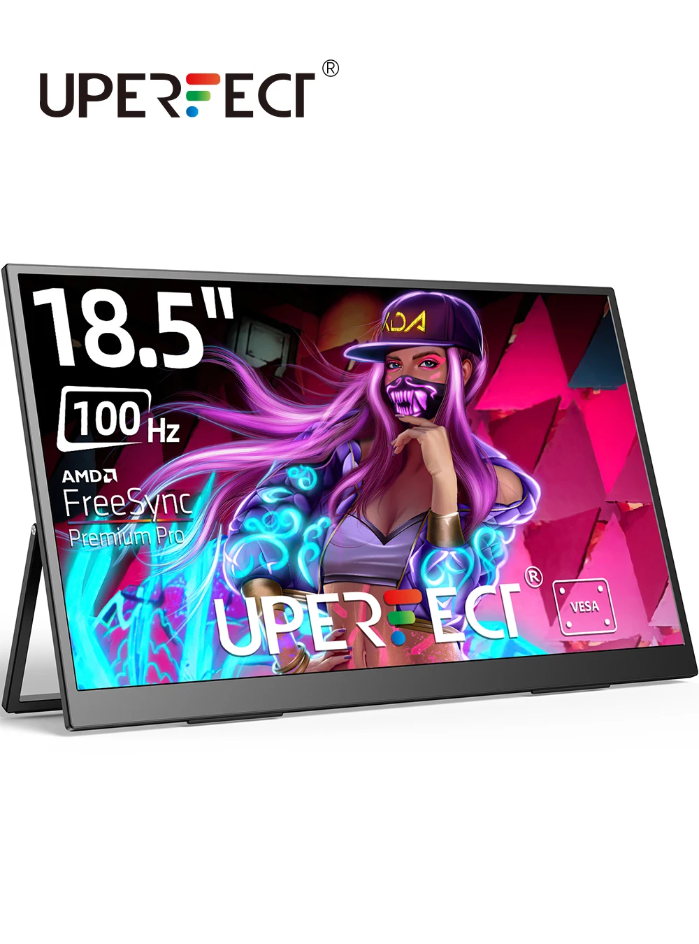UPERFECT 18.5 Inch Portable Monitor 100HZ FHD IPS Large USB C HDMI HDR Screen Extender For Laptop Mac PC Phone Travel Xbox PS4/5
UPERFECT 18.5 Inch Portable Monitor 100HZ FHD IPS Large USB C HDMI HDR Screen Extender For Laptop Mac PC Phone Travel Xbox PS4/5