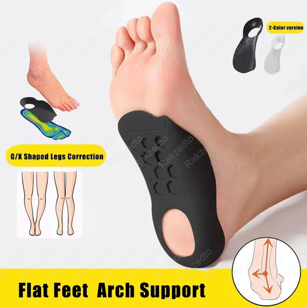 

Orthotic Insoles for XO-Legs Correction Orthopedic Insoles Flat Foot Arch Support Pad Plantar Fasciitis Pain Relief Shoe Inserts