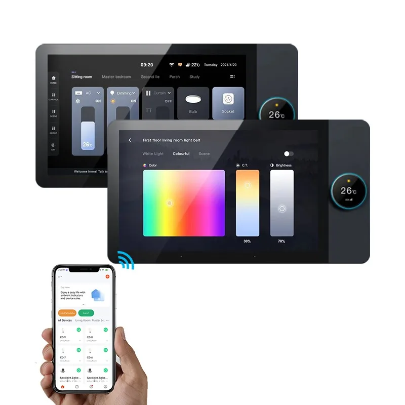 2023 Smart Home 8 Inch Touch Screen Gateway Android Smart Central Control Panel with Audio Music Play Function
2023 Smart Home 8 Inch Touch Screen Gateway Android Smart Central Control Panel with Audio Music Play Function