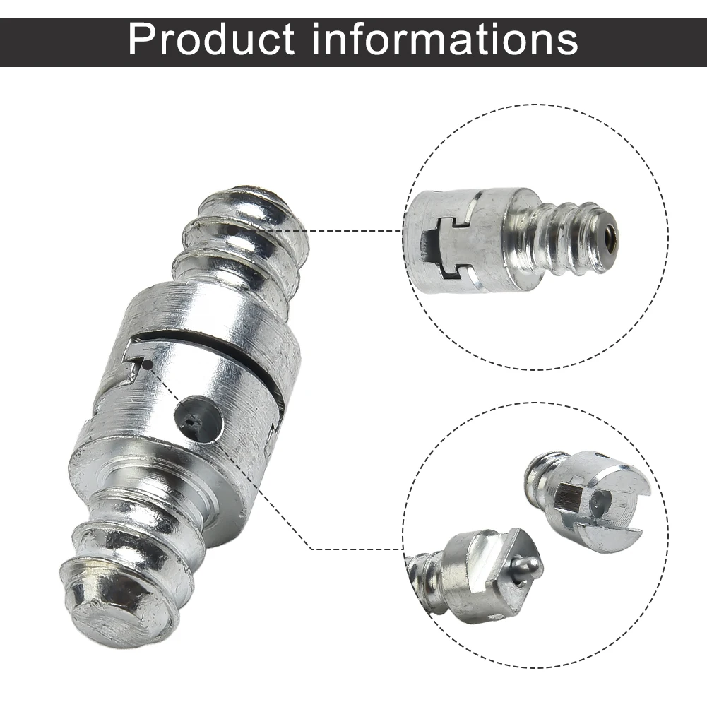 2pcs 16mm Electric Drill Pipe Dredge Machine Spring Connector Male And Female Join Connector Power Tool Accessories
2pcs 16mm Electric Drill Pipe Dredge Machine Spring Connector Male And Female Join Connector Power Tool Accessories