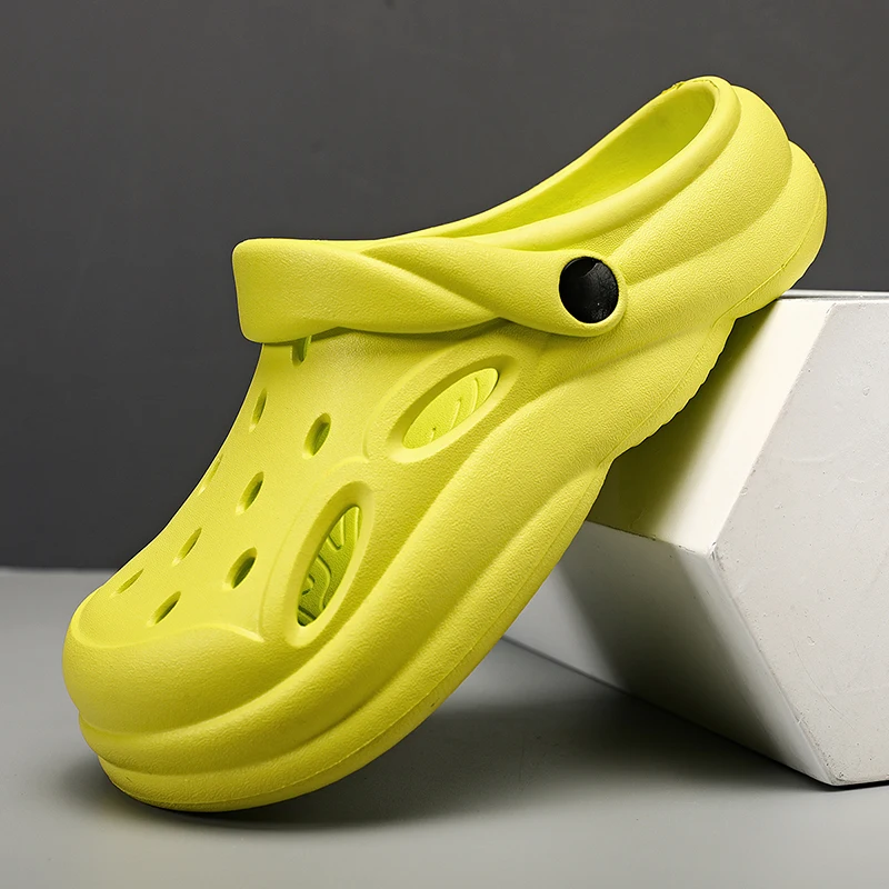Unisex Fashion Beach Sandals Men Women Anti Slip Male Thick Sole Slippers Lightweight Summer Flip Flops Garden Nursing Shoes Man
Unisex Fashion Beach Sandals Men Women Anti Slip Male Thick Sole Slippers Lightweight Summer Flip Flops Garden Nursing Shoes Man