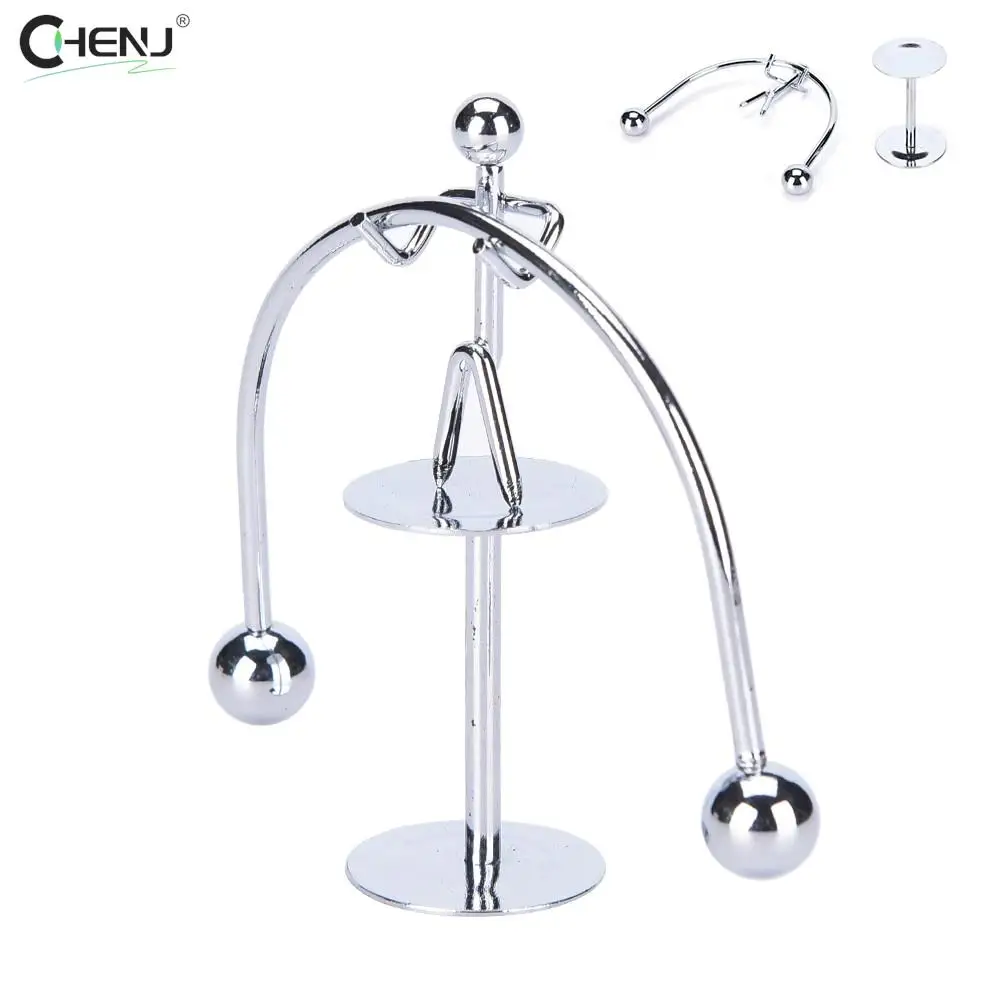 Weightlifter Mold Desk Decoration Perpetual Engine Stainless Steel Craft Perpetual Balance Art Education Kinetic Motion Toy
Weightlifter Mold Desk Decoration Perpetual Engine Stainless Steel Craft Perpetual Balance Art Education Kinetic Motion Toy