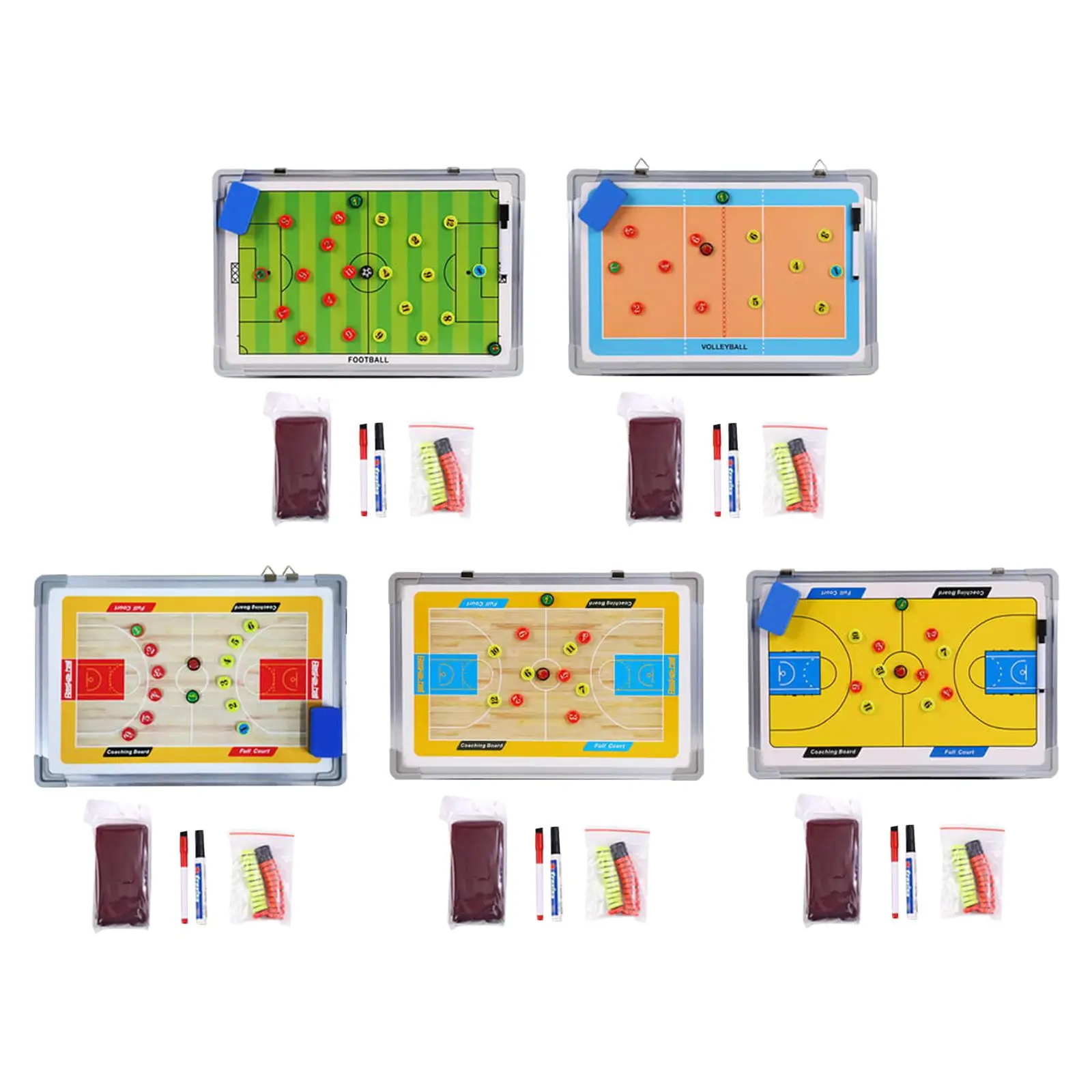 

Magnetic Coaching Board Coaches Boards Erasable Sports Clipboard Dry Erase