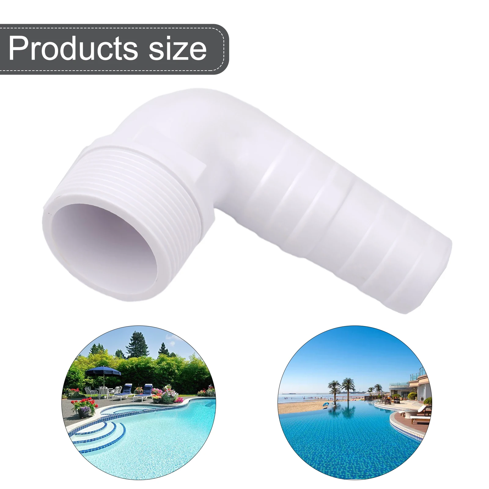 Poolzilla 15 Inch Elbow Adapter Connector for Efficient Pool Maintenance Compatible with Various Filters Swimline 89070
Poolzilla 15 Inch Elbow Adapter Connector for Efficient Pool Maintenance Compatible with Various Filters Swimline 89070