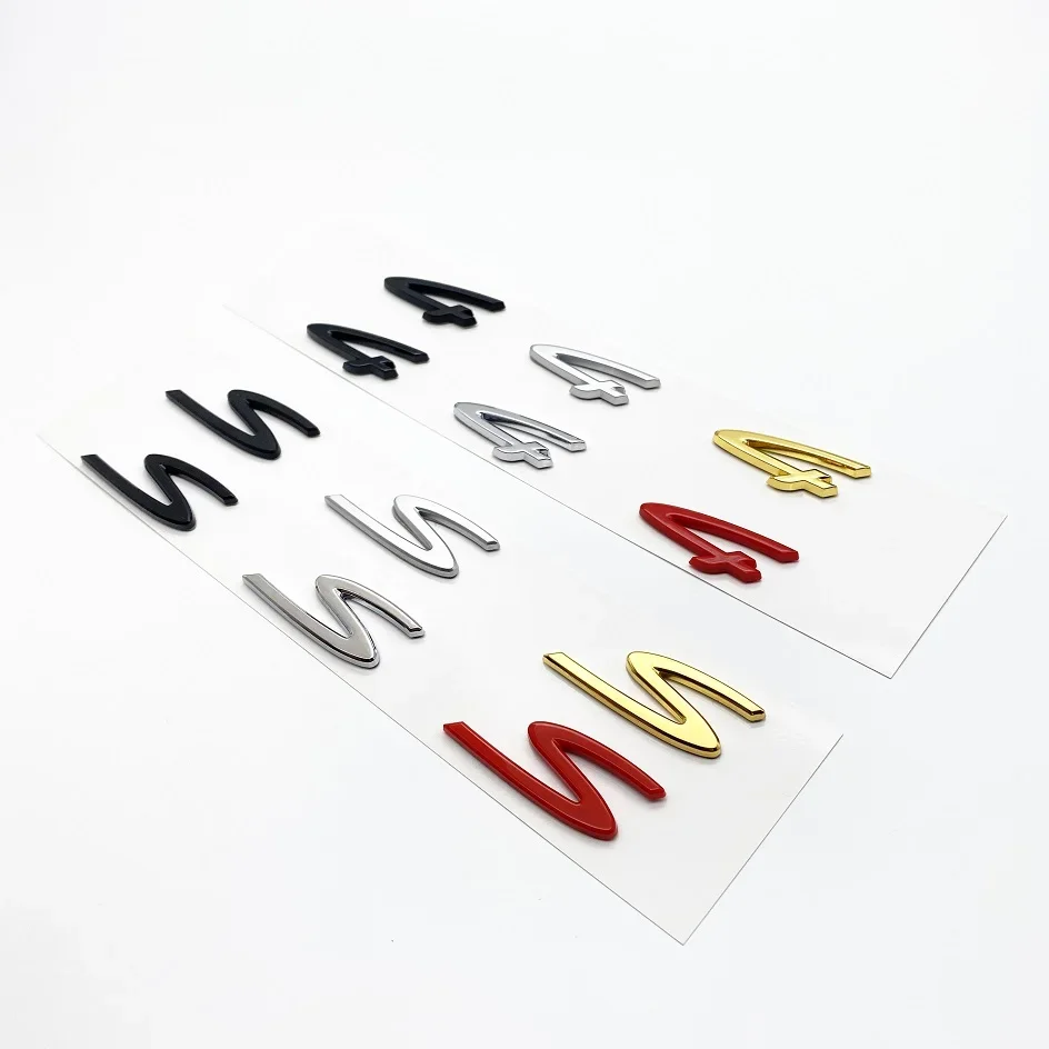 1pcs 4 S ABS New Car logo Fender side sticker Rear Bumper tail door trunk sticker car rear Emblem sticker styling Accessories
1pcs 4 S ABS New Car logo Fender side sticker Rear Bumper tail door trunk sticker car rear Emblem sticker styling Accessories