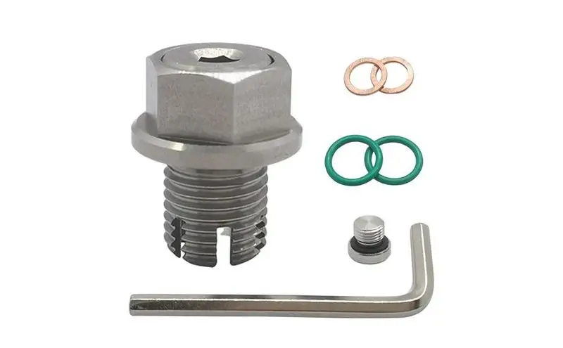 Oversize Piggy Back Oil Drain Plug, Stainless Steel Self Tapping Oil Pan Thread Repair Kit Self Tapping Oil Pan Thread Repair
Oversize Piggy Back Oil Drain Plug, Stainless Steel Self Tapping Oil Pan Thread Repair Kit Self Tapping Oil Pan Thread Repair