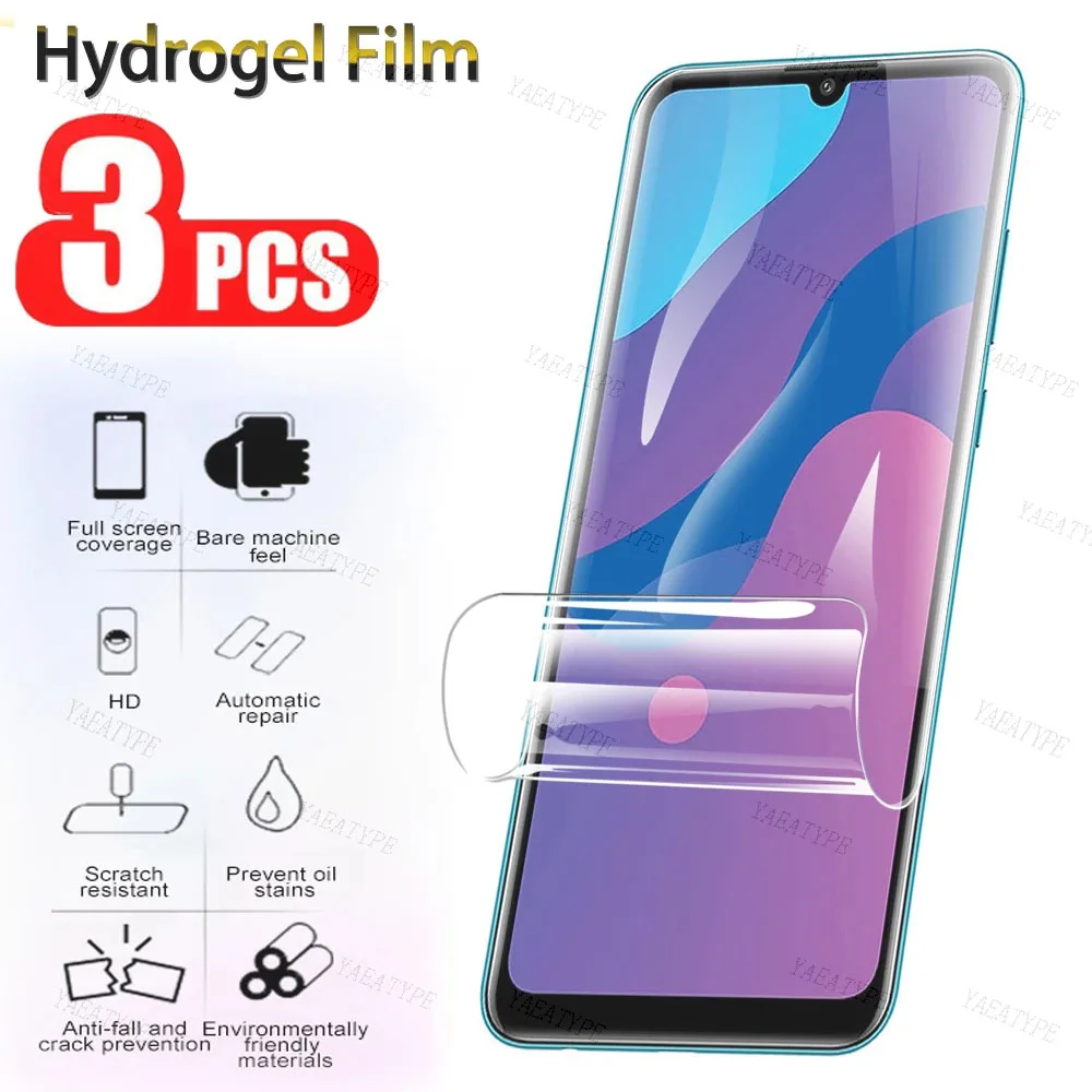 

3PCS 999D Hydrogel Film for Huawei Y9 2019 Y9S Y9A Y8P Y8S Y7 Prime Y7A Y7P Y6 Pro Y5 Lite 2018 Phone Screen Protector Not Glass