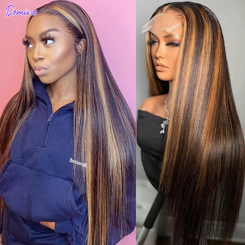 Highlight Wig Human Hair Straight Lace Frontal Wig Ombre Bone Colored Lace Clousre Wig Human Hair Brazilian Remy 4/27 Colored
Highlight Wig Human Hair Straight Lace Frontal Wig Ombre Bone Colored Lace Clousre Wig Human Hair Brazilian Remy 4/27 Colored