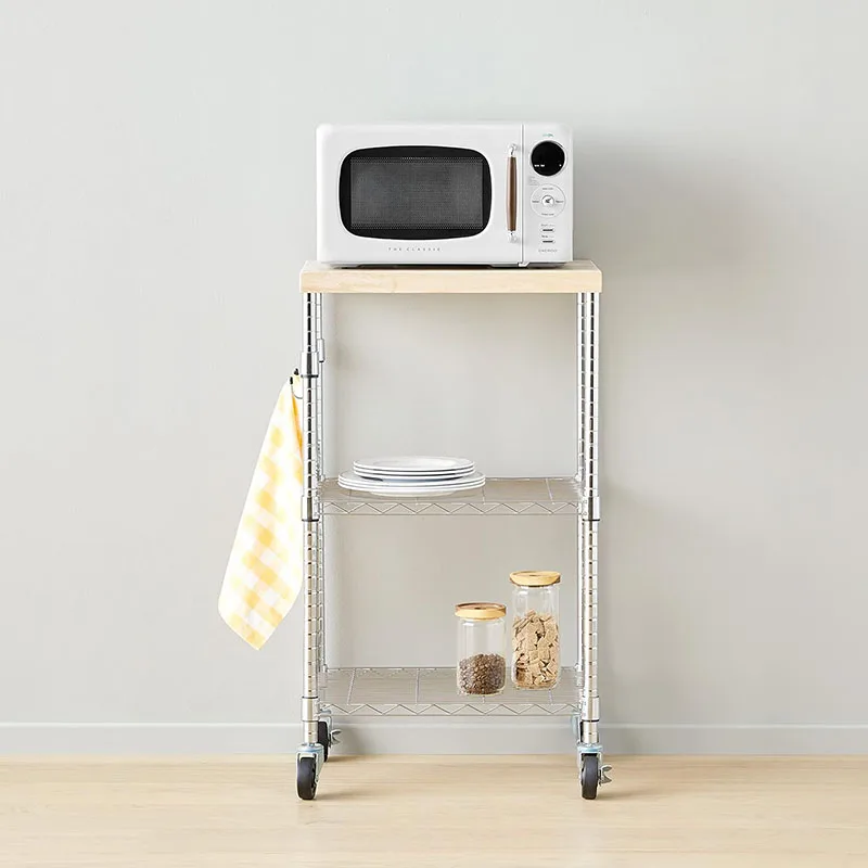 Kitchen Storage Microwave Rack Cart On Caster Wheels With Adjustable Shelves, 175 Pound Capacity, 24 X 15.5 X 36.8 Inches
Kitchen Storage Microwave Rack Cart On Caster Wheels With Adjustable Shelves, 175 Pound Capacity, 24 X 15.5 X 36.8 Inches