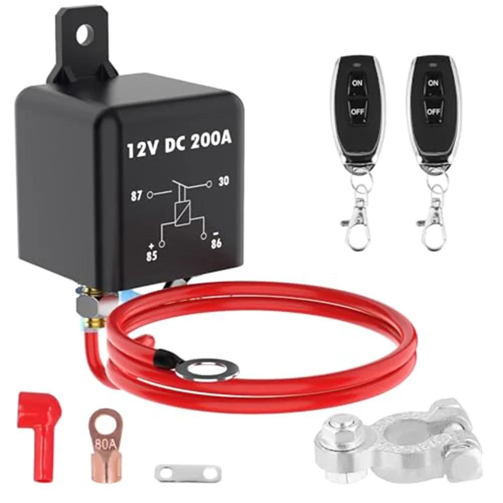 Practical Car Accessories Disconnect Switch Anti-theft Disconnect Switch For Car RV Truck Camper Premium 12V 200A
Practical Car Accessories Disconnect Switch Anti-theft Disconnect Switch For Car RV Truck Camper Premium 12V 200A